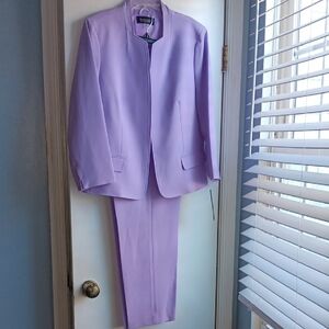 Evan Picone Light Purple Men's Suit